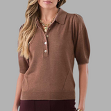 Short Sleeve Sweater Polo