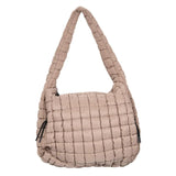 Quilted Puffer Tote Bag