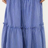 THML Midi Striped Skirt