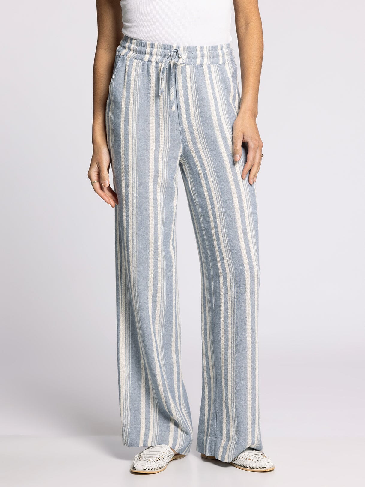 Blue Stripe Pants