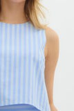 Kelly Button Back Top