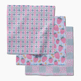 Geometry Spring Picnic Day Dishcloth Set
