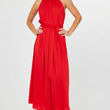 Emma Halter Red Dress