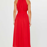 Emma Halter Red Dress