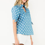 THML Charmed Polka Dot Top