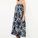 THML Easy Breeze Leaf Print Sundress