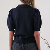 Short Sleeve Sweater Polo