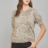 S/S Animal Print Sweater