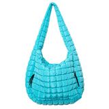 Quilted Puffer Tote Bag