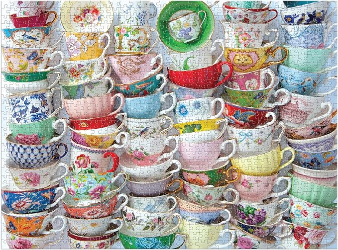 Teacups 1000 pc. Piece Puzzle