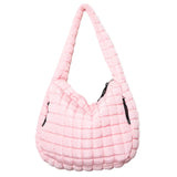 Quilted Puffer Tote Bag