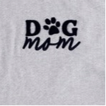 Dog Mom Sweatshirt Grey