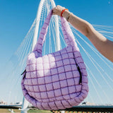 Quilted Puffer Tote Bag