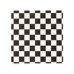 Black & White Checkered Paper Napkins