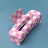 Checkered Hair Clips