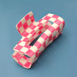 Checkered Hair Clips