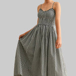 Checkered Black and White dress