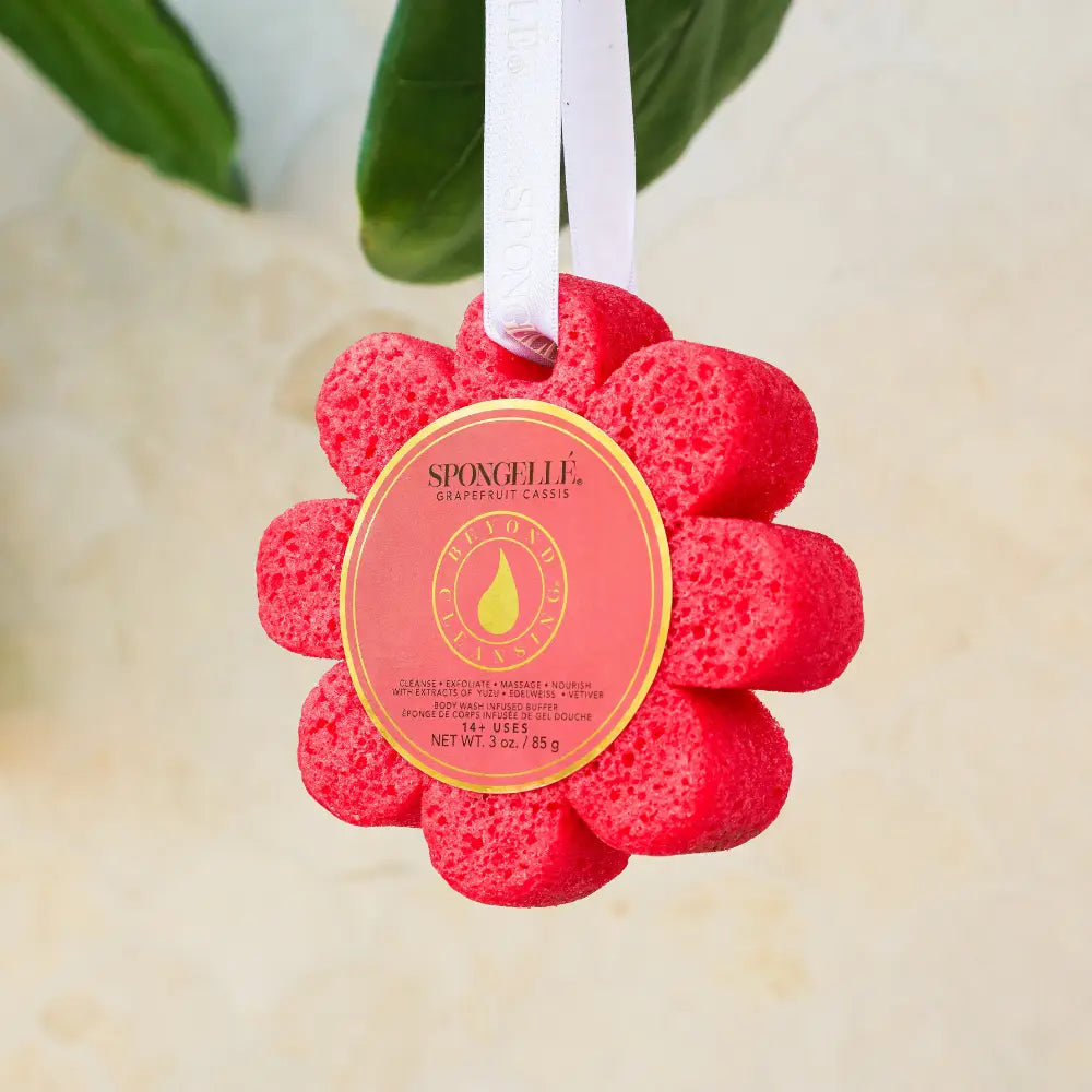 Spongelle Grapefruit Cassis / Wild Flower Soap Sponge