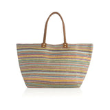 Multi Stripe Tote