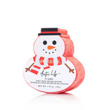Spongelle Arctic Lily Snowman Holiday Buffer
