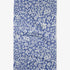 A blue floral patterned tea towel