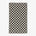 Geometry Checkered black and white towel