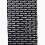 Geometry black towel with White "touchdown!" wording