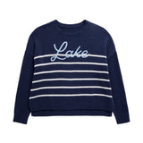 Lake Relaxed Fit Sweater - Navy