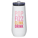 12oz Champagne Tumbler Pop Fizz