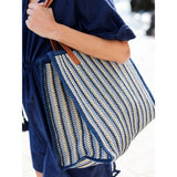 MAYA TOTE,BLUE