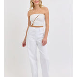 Pull on Wide Leg Jean