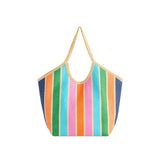 Capri Tote - Multi Stripe