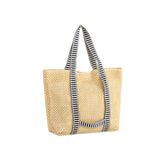 Dorian Tote and Hat Set - Navy