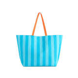 "Weekend" Carryall Tote,Turquoise