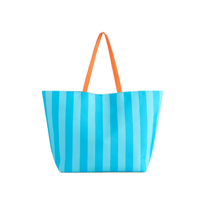 "Weekend" Carryall Tote,Turquoise