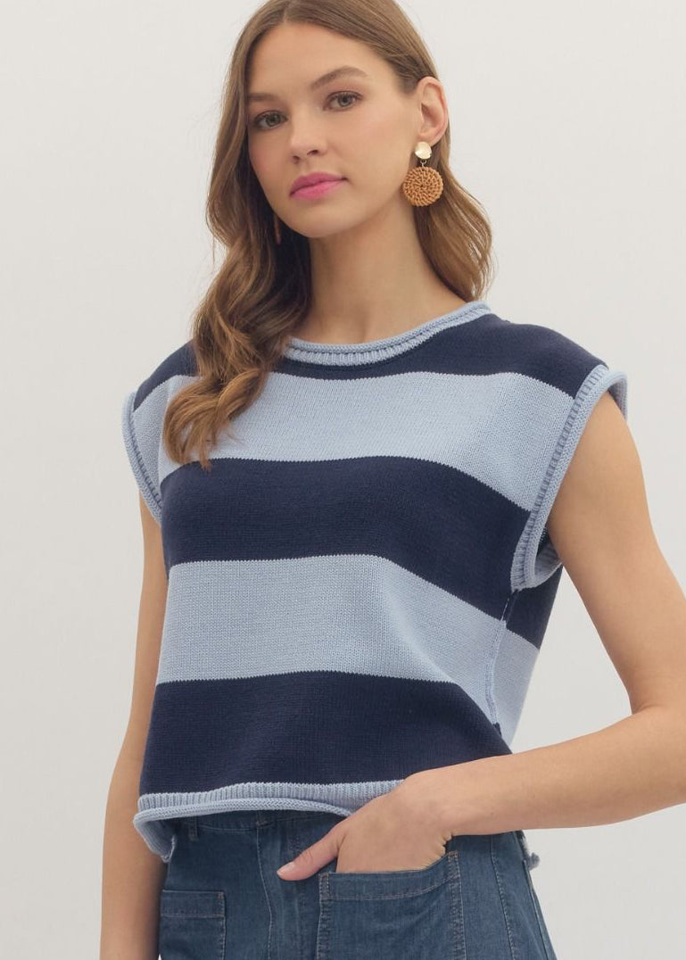 Bold Stripe Sweater