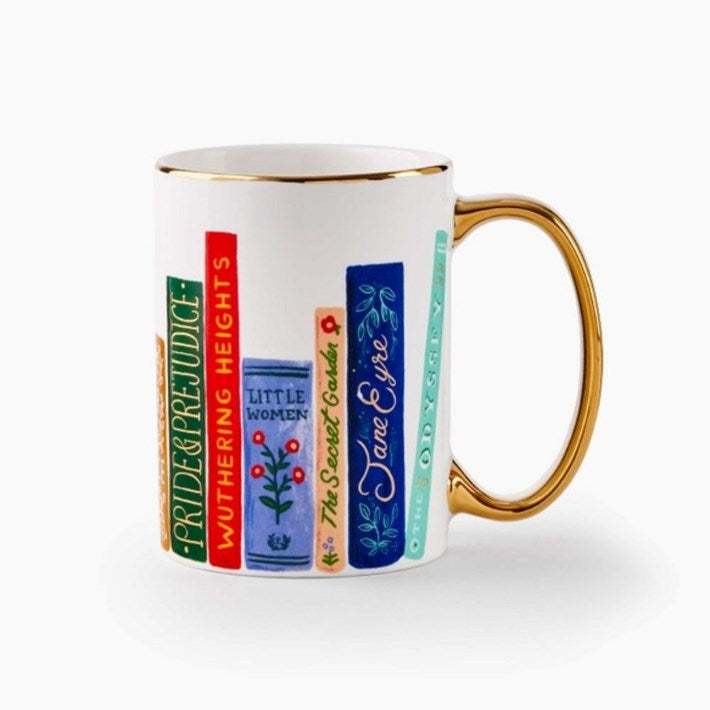 Rifle Paper Co. - Book Club Porcelain Mug