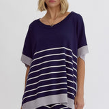 Effortlessly Easy Poncho Style Top