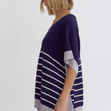 Effortlessly Easy Poncho Style Top