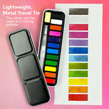 Watercolor Travel Tin