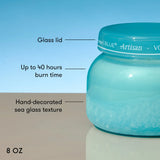 Capri Blue Artisan Luce d' Almafi 8oz Petite Candle Volcano