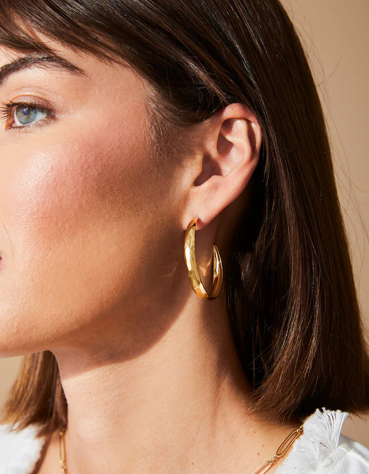 Spartina Hoop Earrings Gold