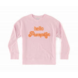 Hello Pumpkin Sweatshirt - Blush