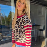 Lainey Leopard Sweater