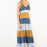 THML Patchwork Breeze Maxi Dress