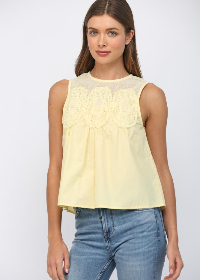 Sunny Days Sleeveless Top
