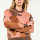 THML Brown Camo Sweater