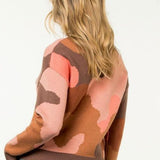 THML Brown Camo Sweater