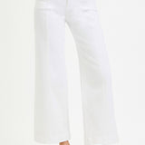 Tummy Control High Rise Crop Wide Pants