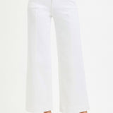 Tummy Control High Rise Crop Wide Pants